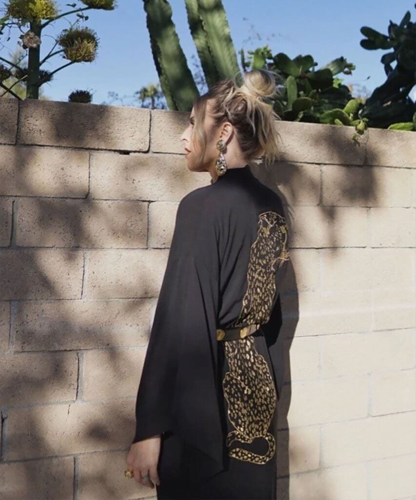 Black Cheetah Robe - miamidrugpossession