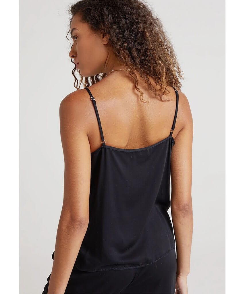 Black Silk Camisole - clearpathherbicide