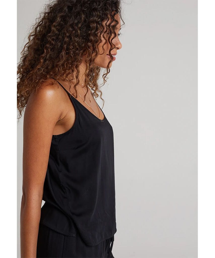 Black Silk Camisole - miamidrugpossession