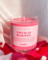 Blah Blah Love Candle - miamidrugpossession