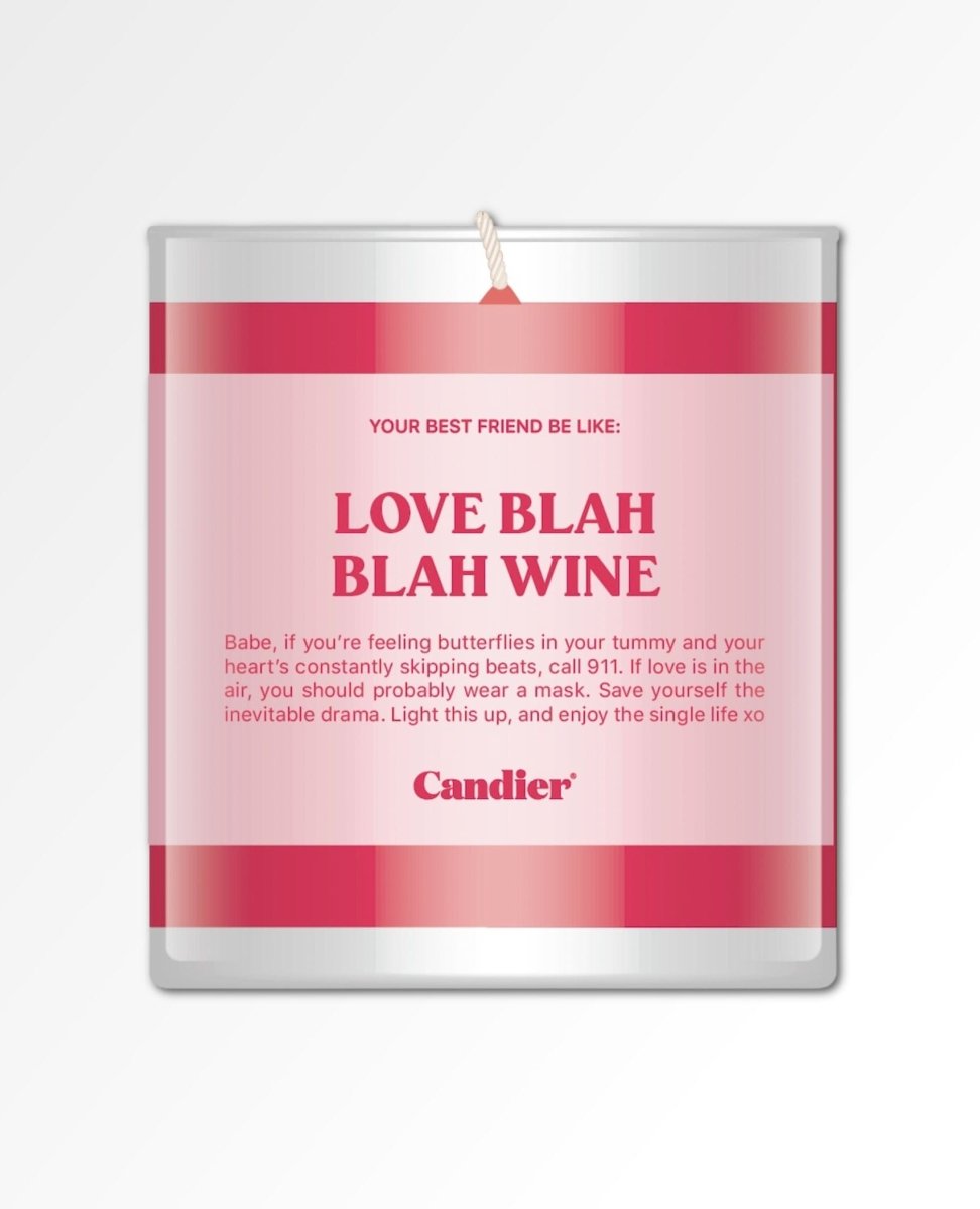 Blah Blah Love Candle - clearpathherbicide