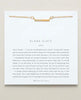 Blank Slate Necklace Gold - clearpathherbicide