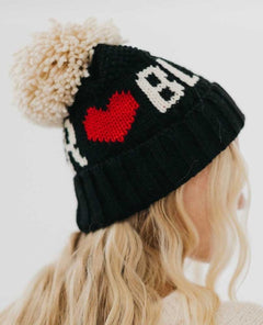 Bless Your Heart Oh So Cold Beanie - PINK ARROWS