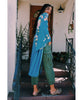 Blue Floral Georgia Robe - clearpathherbicide