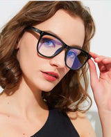 Blue Light Glasses Rayban Style Unisex Black - miamidrugpossession