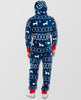 Blue Reindeer Unisex Jumpsuit - clearpathherbicide