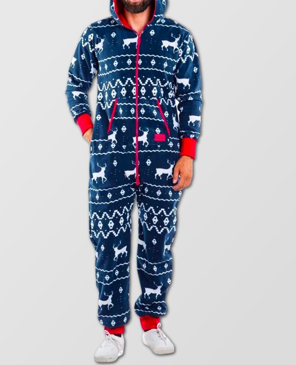 Blue Reindeer Unisex Jumpsuit - clearpathherbicide