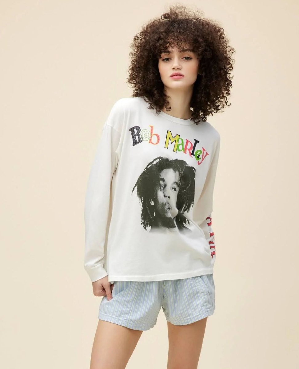 Bob Marley Catch A Fire Long Sleeve - miamidrugpossession