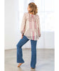 Boho Chiffon Blouse Wine Combo - miamidrugpossession