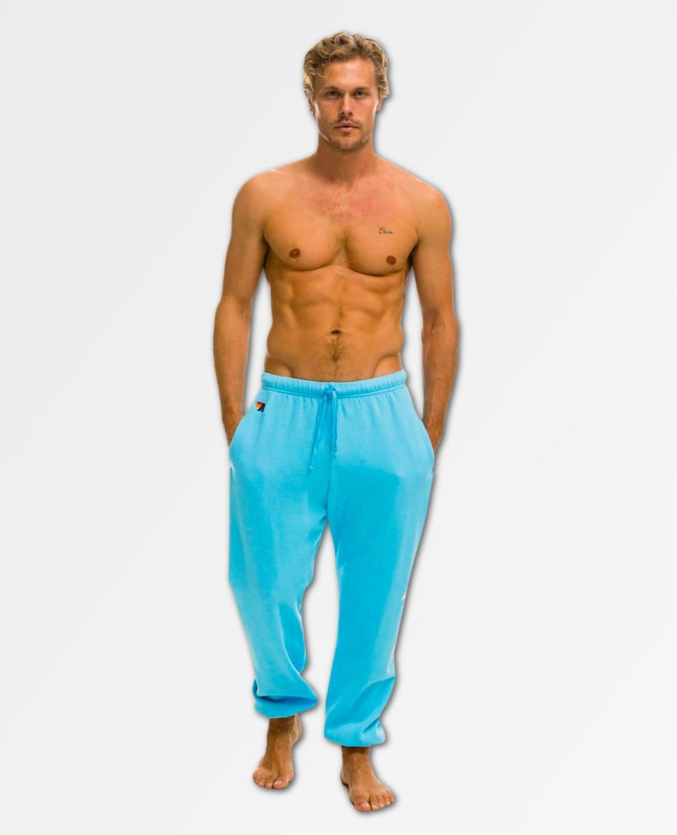 Bolt Stitch Sweatpant Unisex Sky (Pockets) - miamidrugpossession