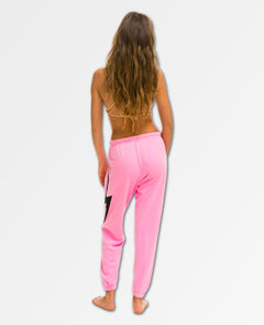 Bolt Sweat Pant Women Neon Pink - clearpathherbicide