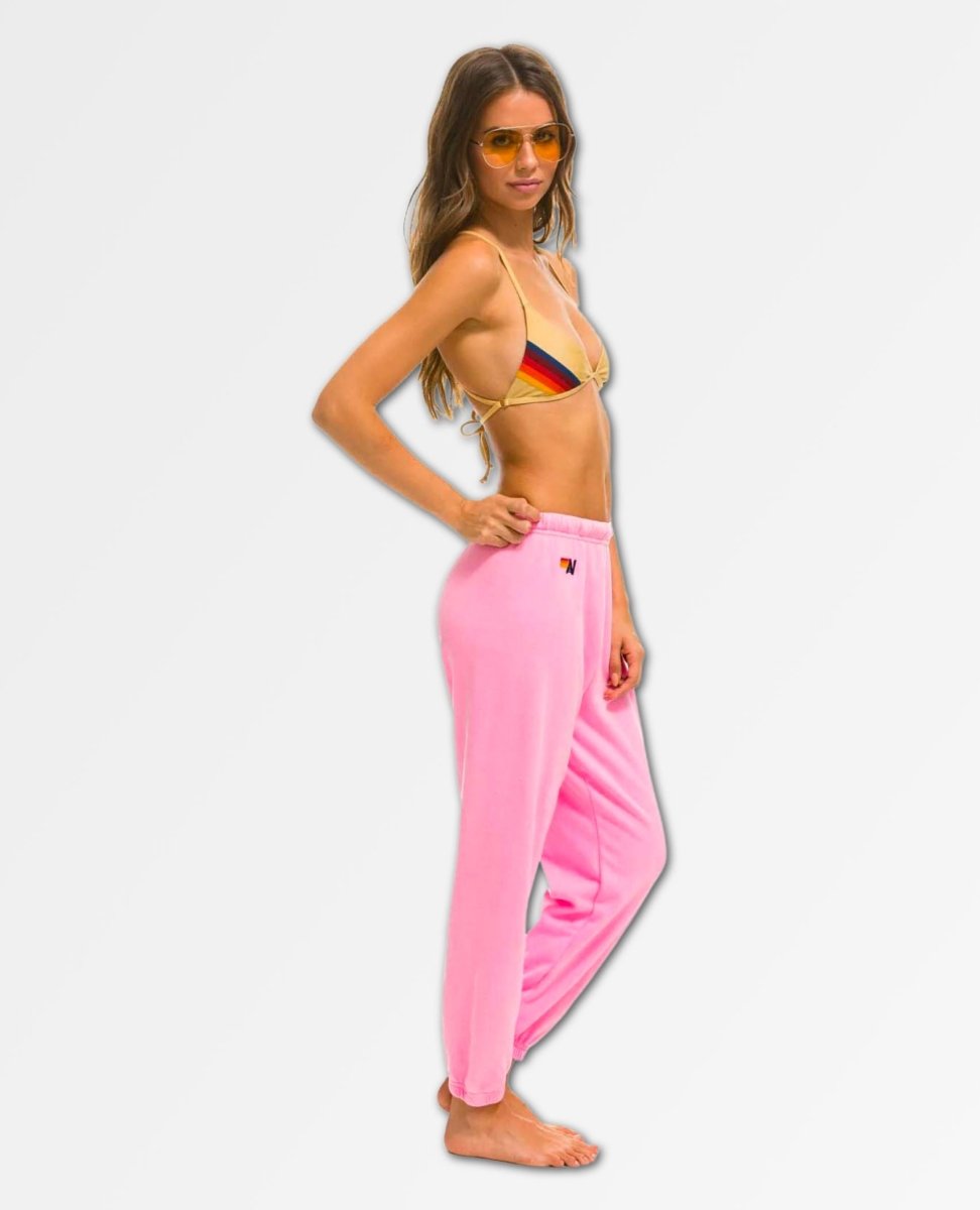 Bolt Sweat Pant Women Neon Pink - miamidrugpossession