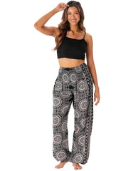 Bondi Harem Pants with Pockets - PINK ARROWS