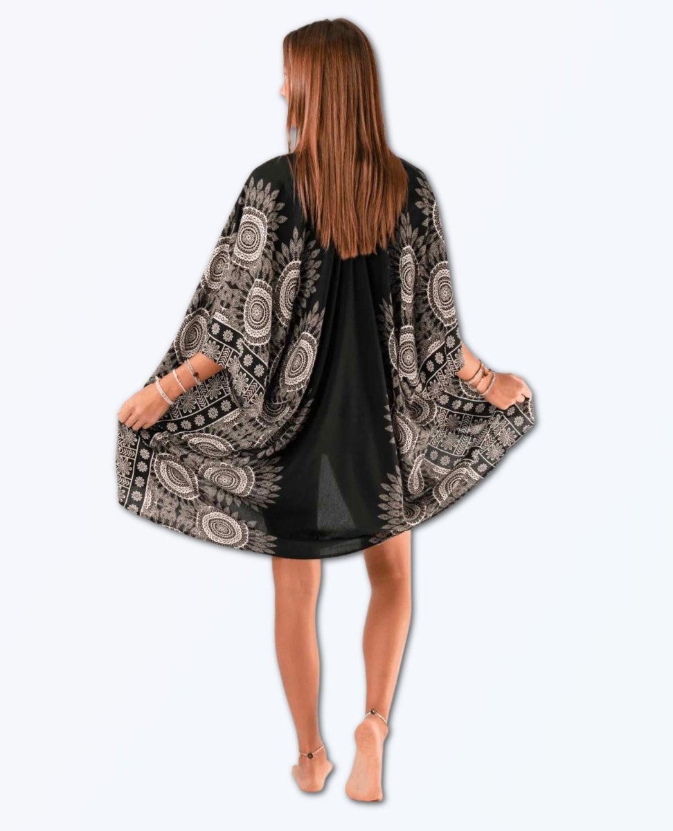 Bondi Mandala Kimono Cover Up - miamidrugpossession