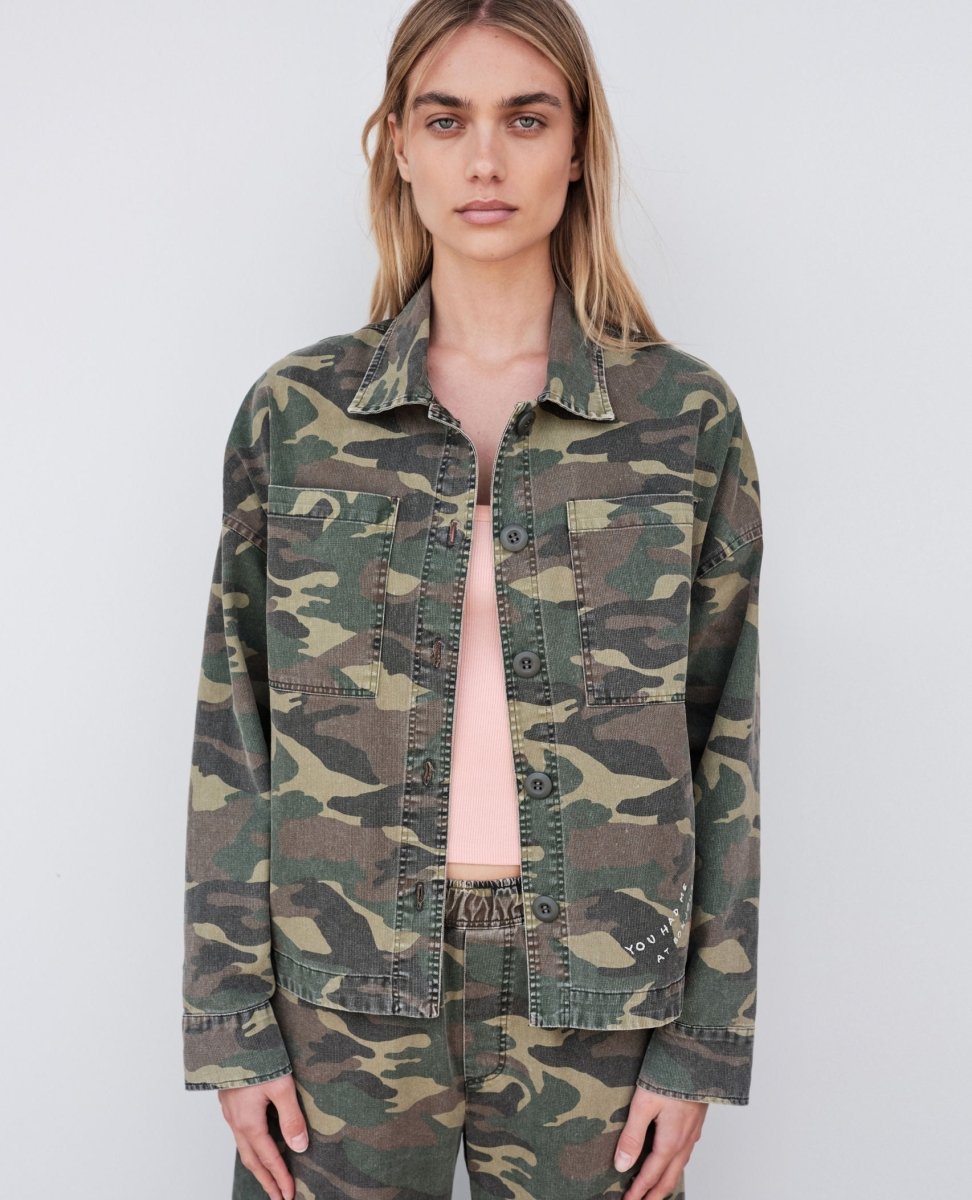 Bonjour ❤️ Camo Jacket - miamidrugpossession