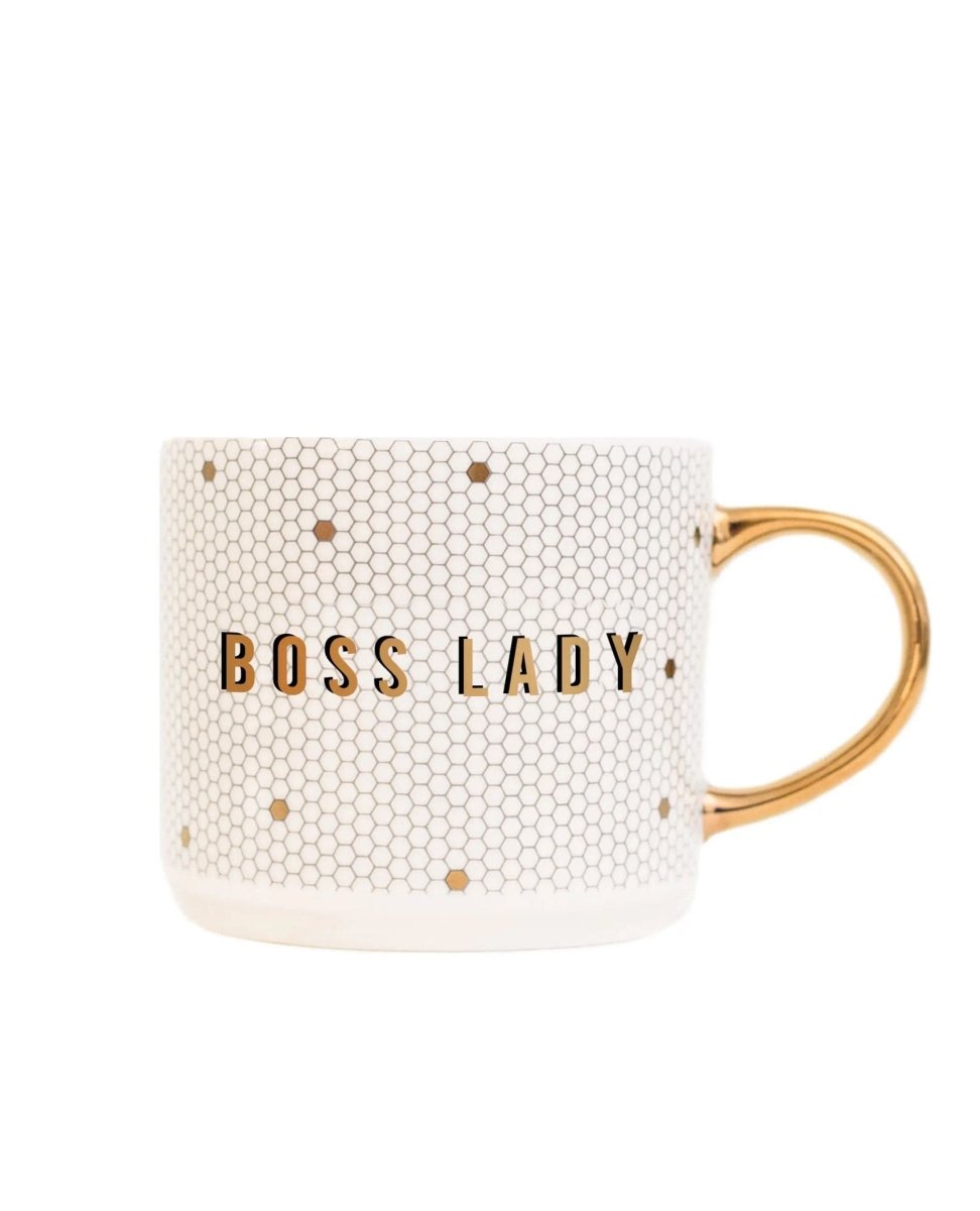 Boss Lady Tile Coffee Mug - miamidrugpossession