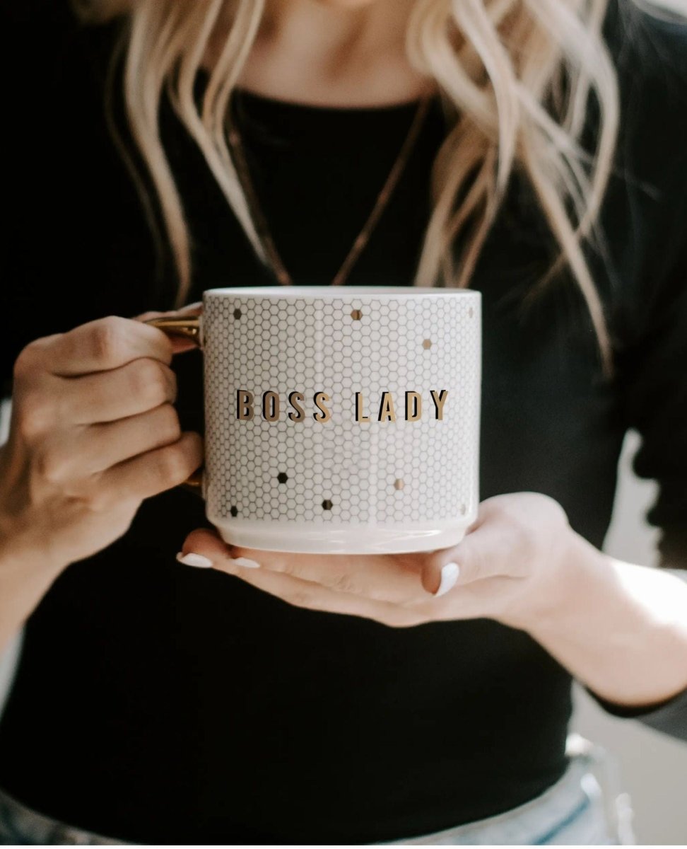 Boss Lady Tile Coffee Mug - miamidrugpossession