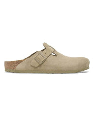 Boston Suede Leather Faded Khaki - PINK ARROWS