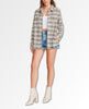 Boucle My Way Jacket Cream Combo - miamidrugpossession