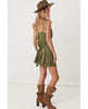 Boudoir Romper Olive - miamidrugpossession