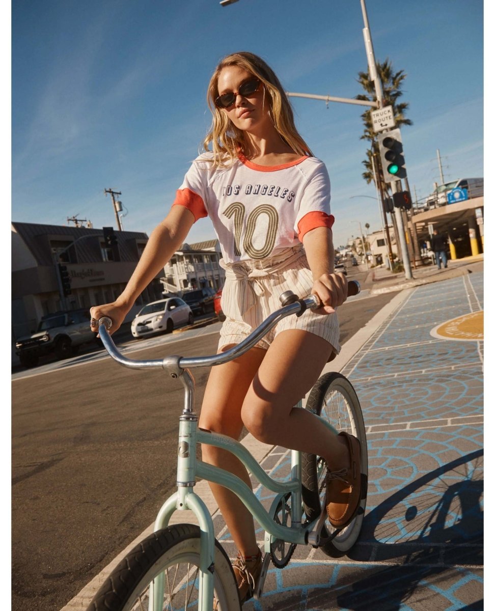 Boyfriend Los Angeles Tee White - miamidrugpossession