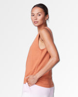 Boyfriend Muscle Tank Faded Rust - miamidrugpossession