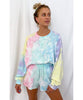 Boyfriend Sweatshirt Rainbow Tie Dye - miamidrugpossession