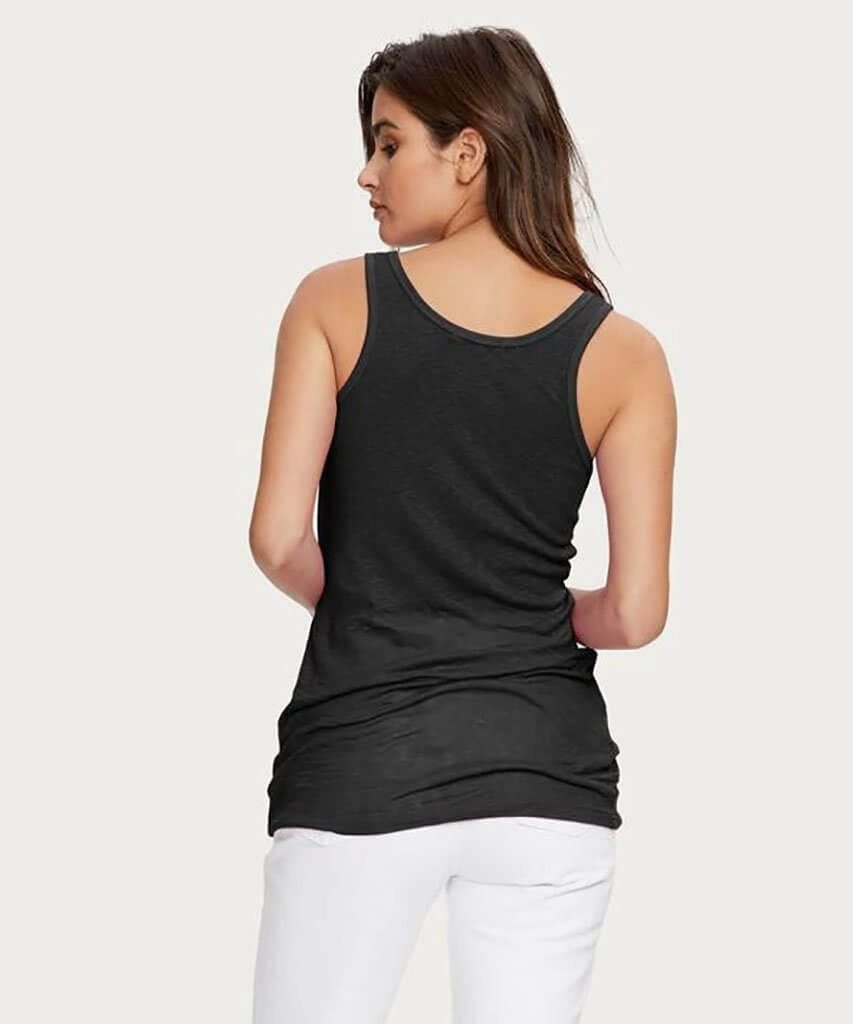 Boyfriend Tank Black - miamidrugpossession