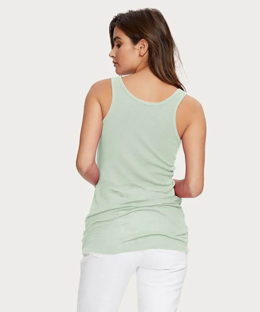 Boyfriend Tank Pistachio - miamidrugpossession