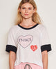 Boyfriend Tee France Optic White - miamidrugpossession