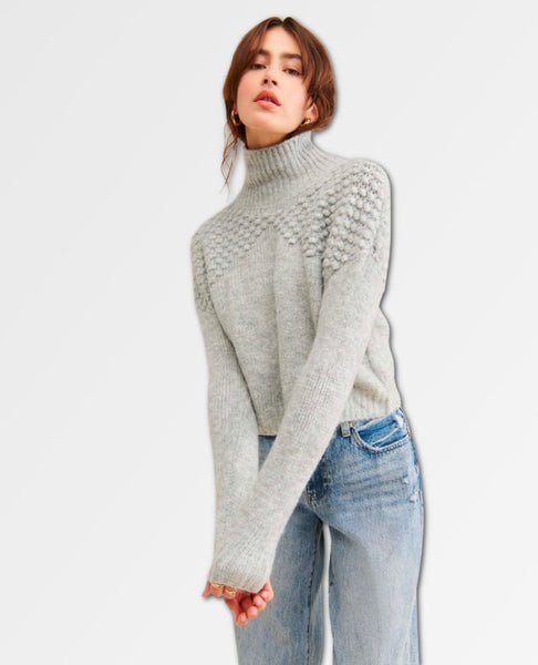 Bradley Pullover Sweater Light Grey Heather - clearpathherbicide