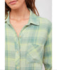 Brady Button Down Sage Lemon - miamidrugpossession