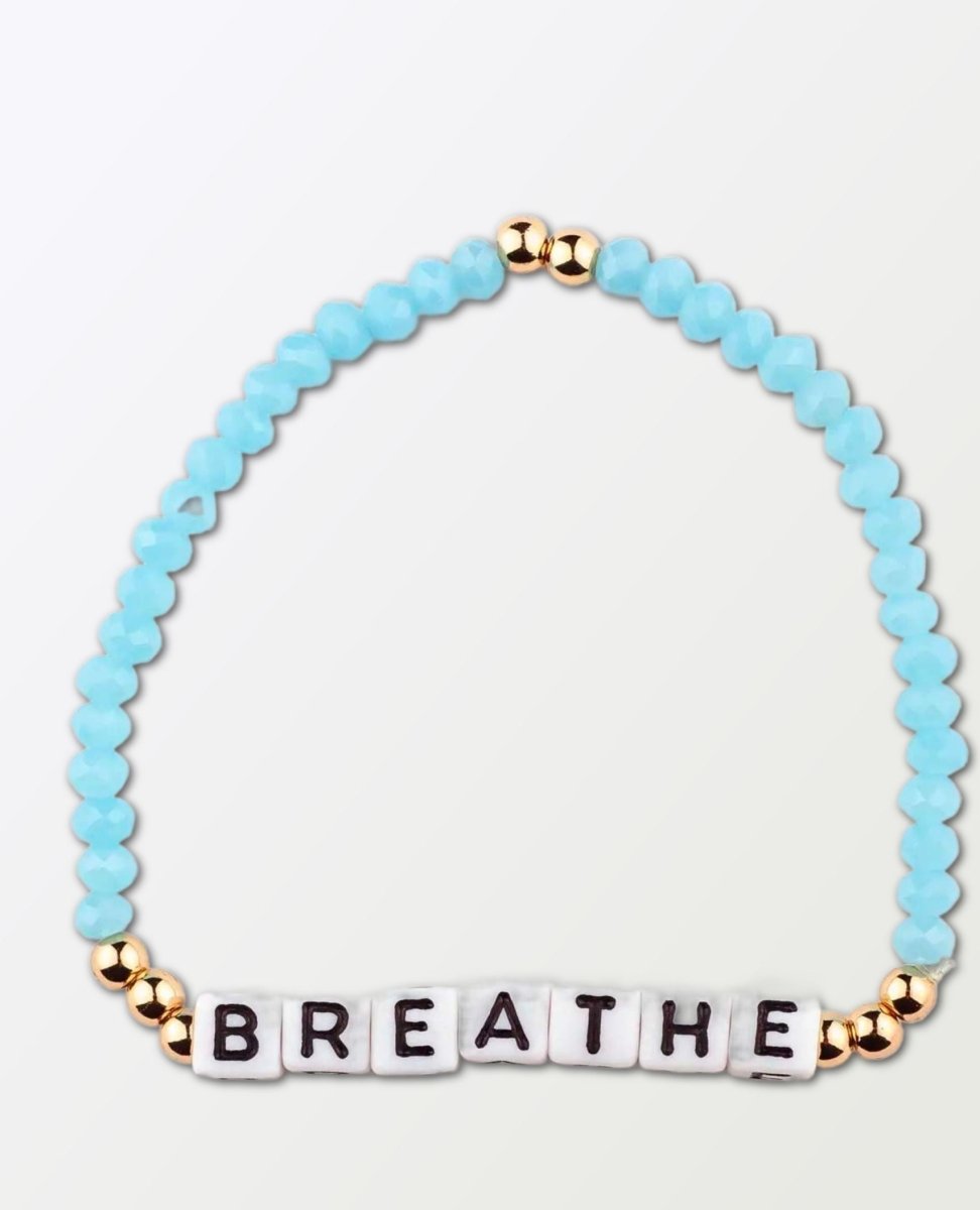 Breathe Beaded Bracelet - PINK ARROWS