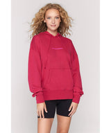 Breathe Deep Oversized Hoodie - PINK ARROWS