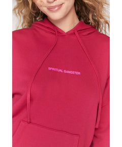 Breathe Deep Oversized Hoodie - PINK ARROWS