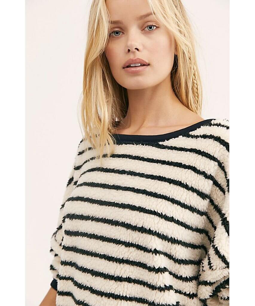 Breton Striped Pullover Black - clearpathherbicide