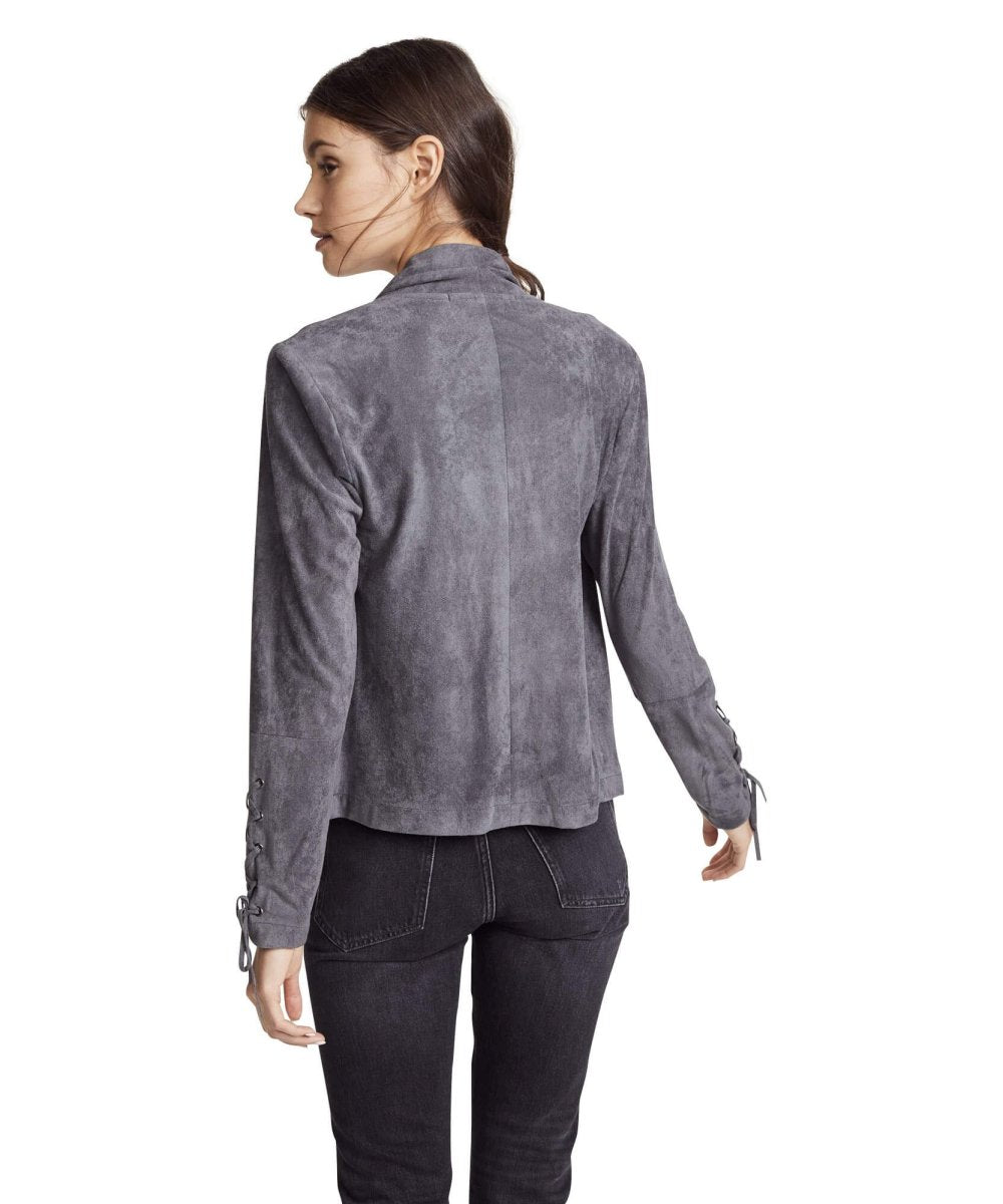 Brislin Drape Front Jacket - miamidrugpossession