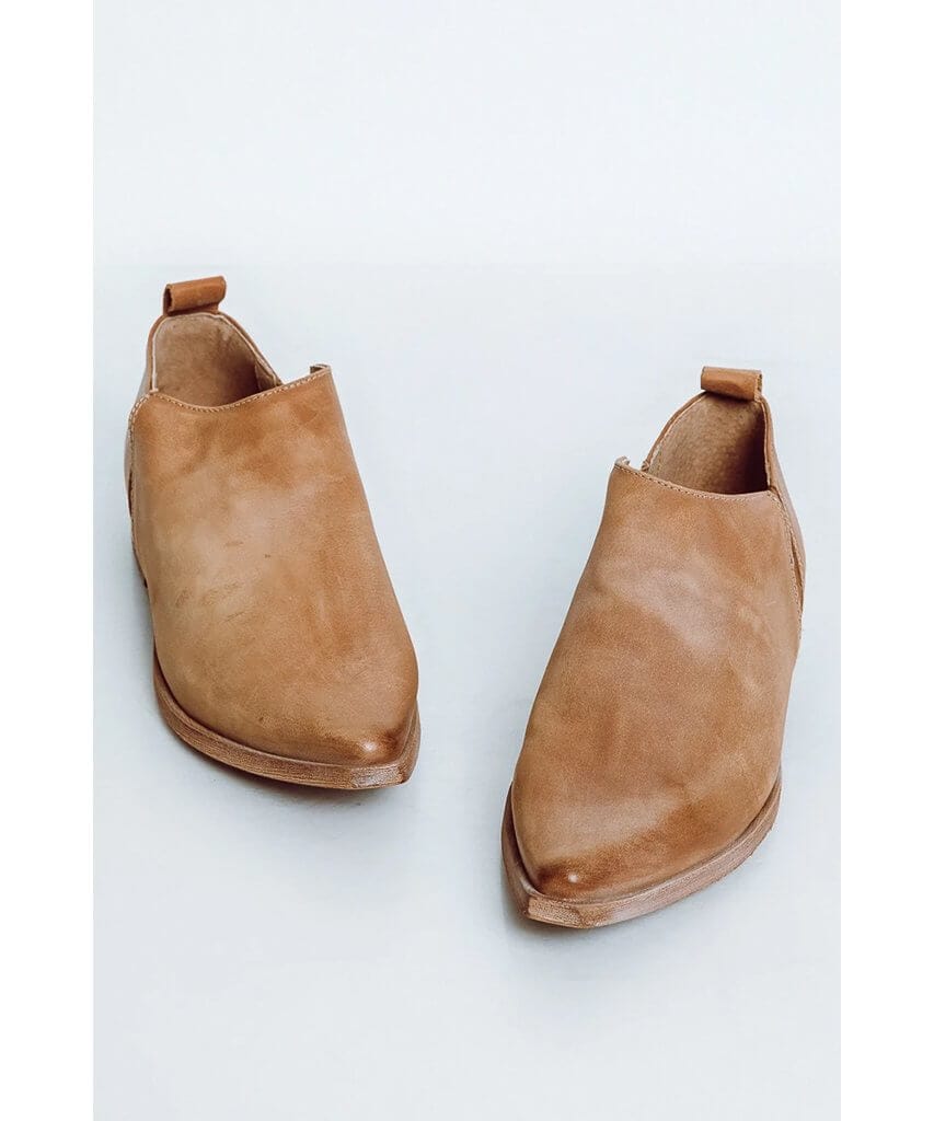 Brixton Shoeboot Washed Tan - clearpathherbicide