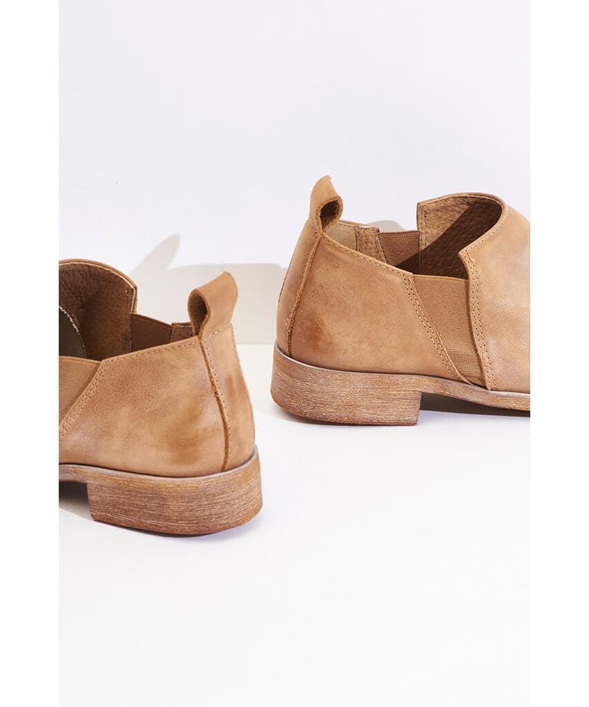 Brixton Shoeboot Washed Tan - miamidrugpossession