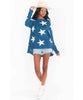 Bronson Sweater Star Tossed Blue - clearpathherbicide