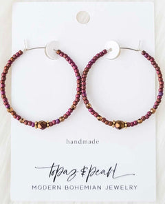 Bronzed Hoops Mauve Mocha - clearpathherbicide