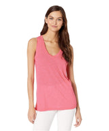 Brooklyn U Neck Tank Peony - miamidrugpossession