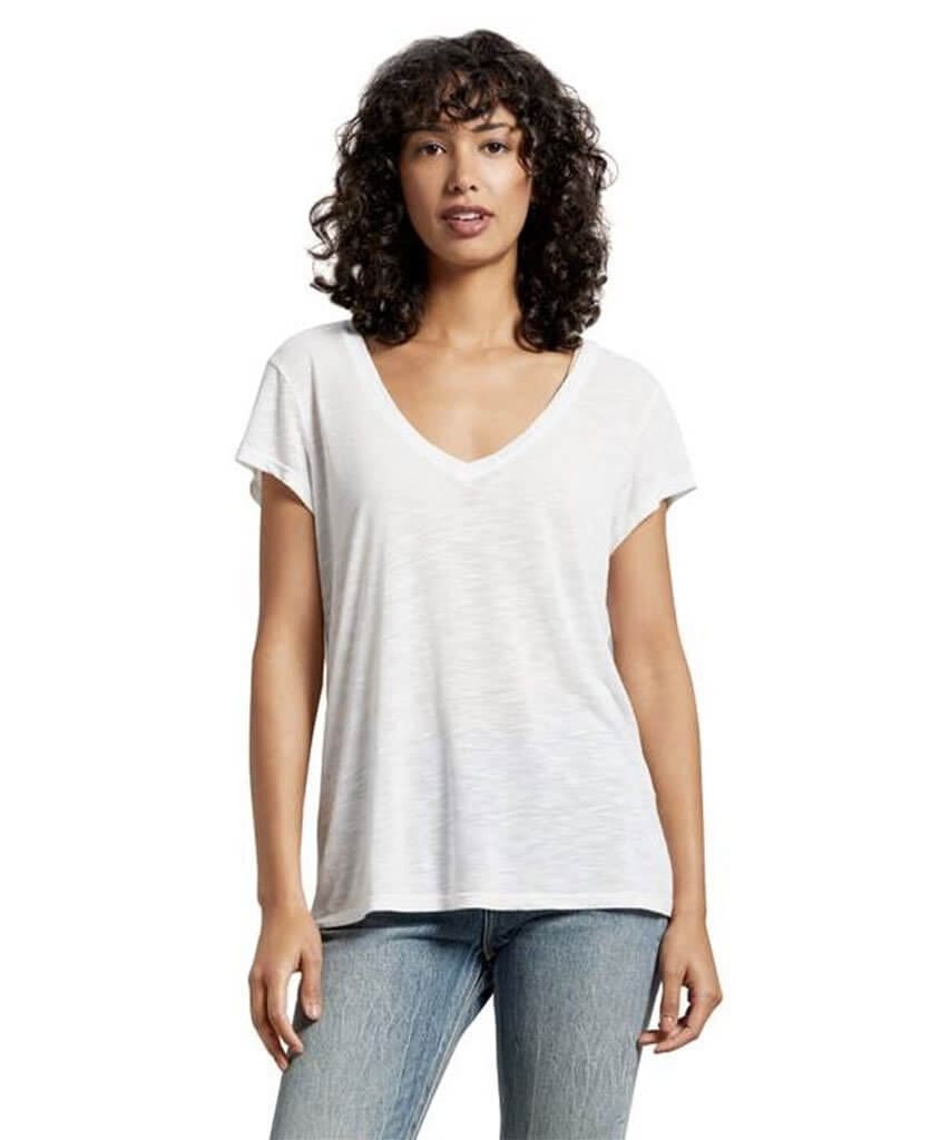 Brooklyn V - Neck White - miamidrugpossession