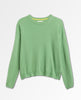 Brynne Cashmere Crewneck Spring Green - clearpathherbicide