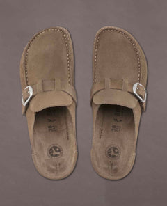 Buckley Grey Taupe Slip On - miamidrugpossession