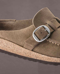 Buckley Grey Taupe Slip On - PINK ARROWS