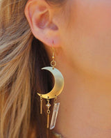 But Darling What If You Fly Earrings Gold - miamidrugpossession