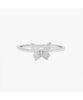 Butterfly in Flight Ring Silver - clearpathherbicide