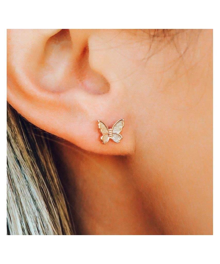 Butterfly Stud Earrings Assorted - miamidrugpossession