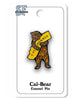 Ca Bear Hug Enameled Pin - clearpathherbicide